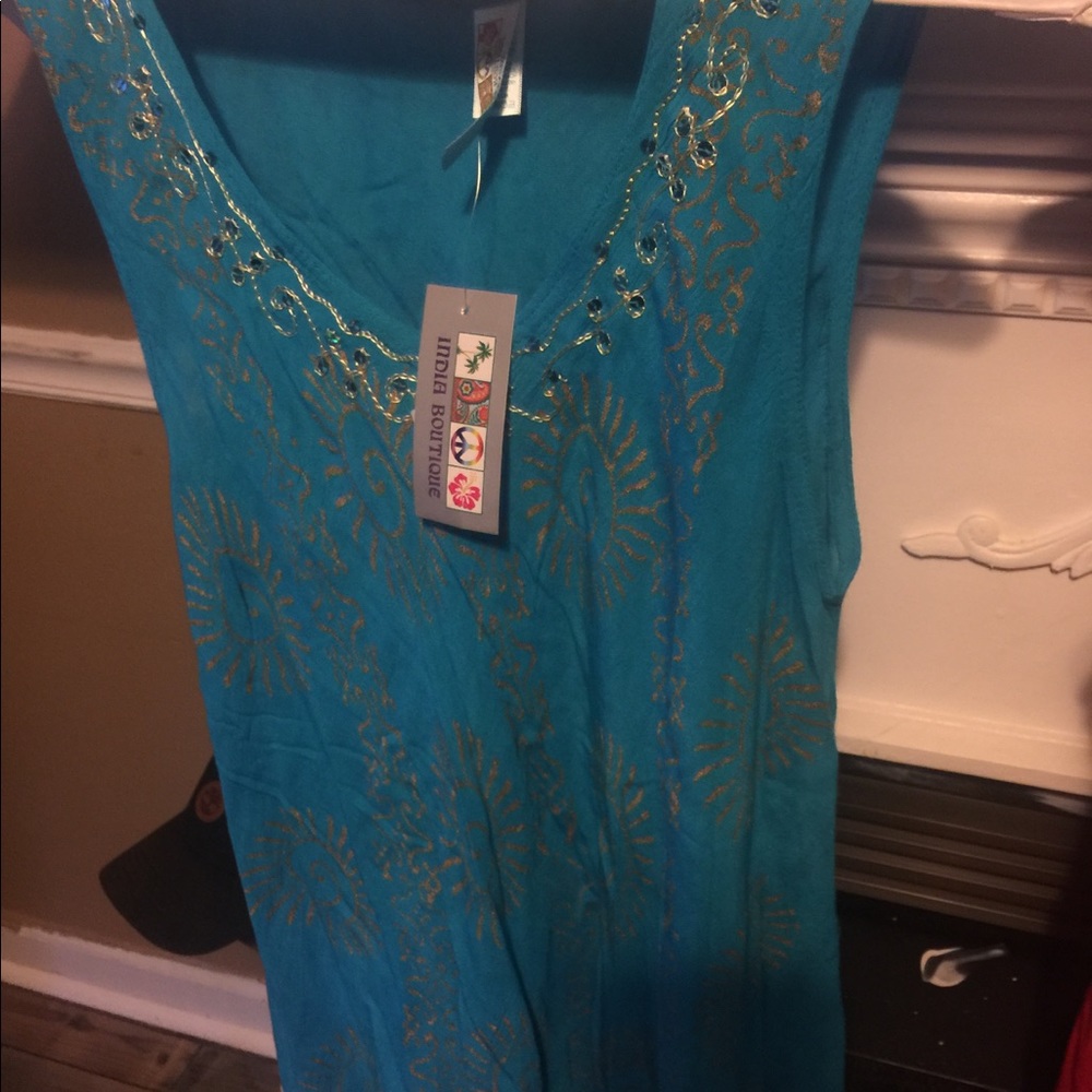 3 India boutique tanks made in India new